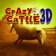 Play Crazy Cattle 3D now!
