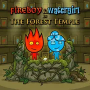 Fireboy and Watergirl in The Forest Temple