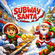 Play Subway Santa now!